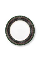 Pip Studio Dinerbord Clover Groen 26.5cm - thumbnail