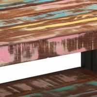 Salontafel 70x50x38 cm massief gerecycled hout meerkleurig - thumbnail