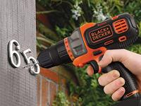 BLACK + DECKER - Accu MultiEvo Boorschroefmachine 18V 1,5Ah + Oplader - MT218K-QW - Gereedschap met verwisselbare kop - thumbnail