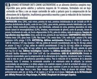 ADVANCE VETERINARY DIET DOG GASTROENTRIC SPIJSVERTERING - thumbnail