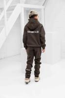 Cou7ure Essentials Rubber Trainingspak Kids Donkergrijs - Maat 128 - Kleur: Donkergrijs | Soccerfanshop - thumbnail