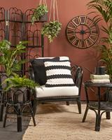 Mica Decorations Tradescantia Kunst Hangplant - H45 x Ø25 cm - Groen - thumbnail