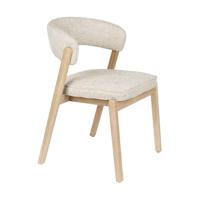 Zuiver Bright eetkamerstoel Beige - thumbnail