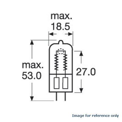 Osram G6.35 220V/300W 64516 lamp
