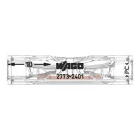 WAGO 2773-2401-100 2773-2401 Doorgangsklem Flexibel: - Massief: 0.75-4 mm² Aantal polen: 1 100 stuk(s) Transparant - thumbnail