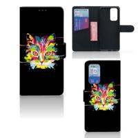 OnePlus 9 Pro Leuk Hoesje Cat Color - thumbnail