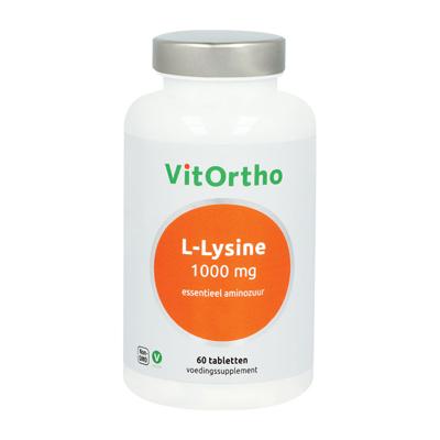 VitOrtho L-Lysine 1000mg 60 Tabletten VitOrtho L-Lysine 1000mg 60 Tabletten