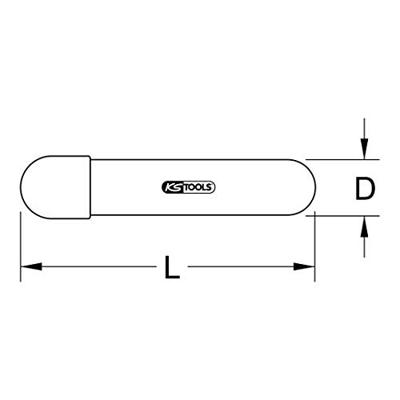 KS Tools 1174238 Tule met beschermende isolatie 1 stuk(s)