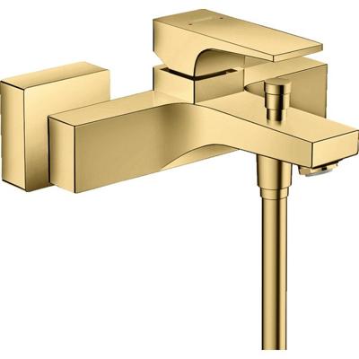 Hansgrohe Metropol ééngreeps badmengkraan opbouw, Polished Gold Optic