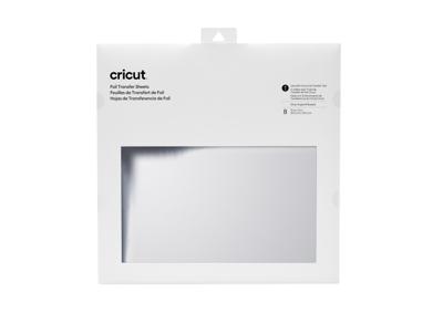 Cricut • transferfolie vel 30x30cm 8 vel zilver
