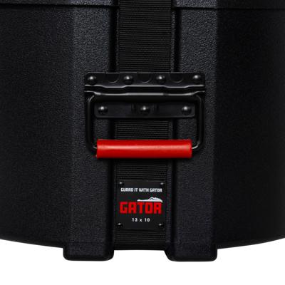 Gator Cases GPC1310 Grooves koffer voor tom 13 x 10 inch Gator Cases GPC1310 Grooves koffer voor tom 13 x 10 inch