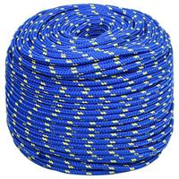 Boottouw 10 mm 100 m polypropyleen blauw - thumbnail