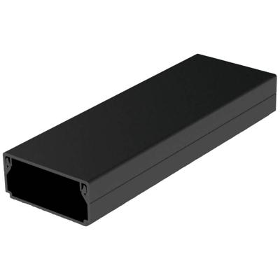 KOPOS LHD 40X20_FD Kabelgoot Kabelgoot voor elektrische installaties (l x b x h) 2000 x 40 x 20 mm Zwart 2 m