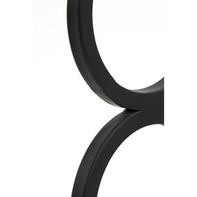 Light & Living Tafellamp 'Stelios' 36cm, kleur Mat Zwart (excl. kap)