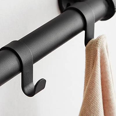 ACAZA Wandkapstok Zwart ACAZA Wandkapstok Zwart