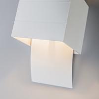 QAZQA Moderne wandlamp wit - Amy - thumbnail