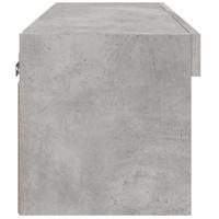 Tv-meubel met LED-verlichting 60x30x30 cm betongrijs - thumbnail