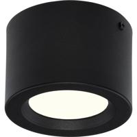 LED Downlight - Opbouw Rond Hoog 5W - Natuurlijk Wit 4200K - Mat Zwart Aluminium - Ø105mm - thumbnail