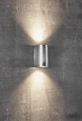 Nordlux Canto Maxi 2 49721031 Buitenlamp (wand) Hoogvoltage halogeenlamp GU10 56 W Verzinkt