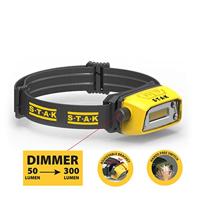 Hoofdlamp met ledlamp, oplaadbaar en verstelbaar Stak 3 W 300 Lm - thumbnail