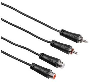 Hama Audio Verlengkabel 2cinch - 2cinch 3m 1ster