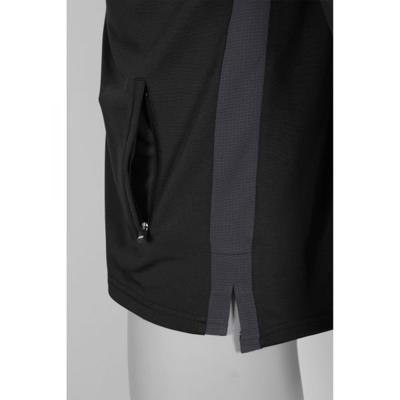 Stanno 408014 Pride Full Zip Hooded - Black-Anthracite - XL Stanno 408014 Pride Full Zip Hooded - Black-Anthracite - XL