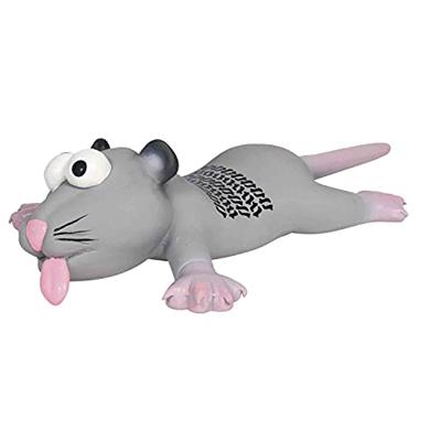 TRIXIE LATEX RAT OF MUIS BANDENAFDRUK MET GELUID 22 CM 3 ST
