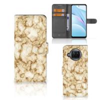 Xiaomi Mi 10T Lite | Bookcase | Marmer Goud - thumbnail