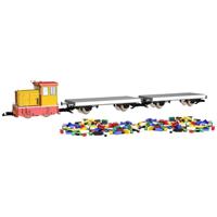 Piko G 37155 G startset RC goederentrein bouwsteenwagens - thumbnail