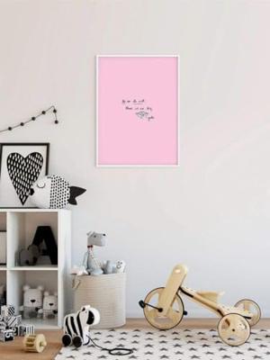Kunstdruk Star Wars - Quote Yoda Cute 40x50cm