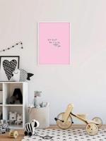 Kunstdruk Star Wars - Quote Yoda Cute 40x50cm - thumbnail
