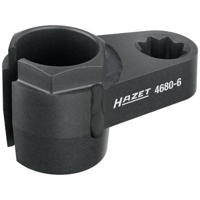 HAZET Dopsleutel voor uitlaatsonde 4680-6 · 1/2 inch (12,5 mm) achtkant hol · Buiten-zeskant-profiel · SW 24 mm