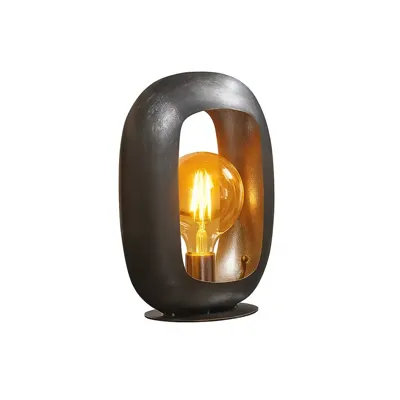 Ylumen Tafellamp Arch H 35 cm mat zwart