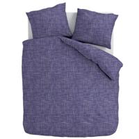 Cotton Rich Collection - Dekbedovertrek - Linnen-Look - Blauw - thumbnail
