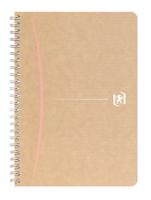 Oxford Touareg spiraalschrift, 180 bladzijden, ft A5, geruit 5 mm, geassorteerde kleuren - thumbnail