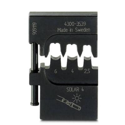 Phoenix Contact CRIMPFOX-M SR 6-2/DIE 1212472 Krimpprofiel Solar-connectoren Geschikt voor tangen MC4 2.5 tot 6 mm² Geschikt voor merk Phoenix Contact 469547 Phoenix Contact CRIMPFOX-M SR 6-2/DIE 1212472 Krimpprofiel Solar-connectoren Geschikt voor tangen MC4 2.5 tot 6 mm² Geschikt voor merk Phoenix Contact 469547