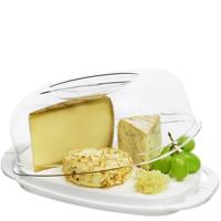 Rotho Fresh Kaasdoos 29x17x10.5 cm Wit/Transparant - thumbnail