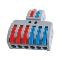 Lasklem 2 x 6 x 0,08-4mm² Cu - Flexibele en massieve draden - thumbnail