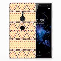 Sony Xperia XZ2 TPU bumper Aztec Yellow - thumbnail