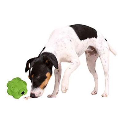 TRIXIE SNACKBAL NATUURRUBBER ASSORTI 9X9X9 CM 3 ST