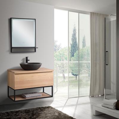 Badkamermeubel Casajoy Vermont 90x46x55 cm Eiken Casajoy Badkamermeubel Casajoy Vermont 90x46x55 cm Eiken Casajoy