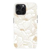 MIO White Roses Magsafe Compatible for iPhone 15 Pro - thumbnail