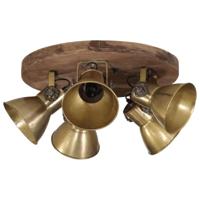 Plafondlamp 25 W E27 50x50x25 cm antiek messingkleurig - thumbnail