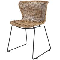 Wings Stoel Naturel set van 2 - thumbnail