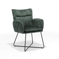 Armstoel Elisa Groen - Set van 2 - thumbnail