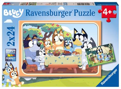 Ravensburger - bluey legpuzzel 2x24 stuks