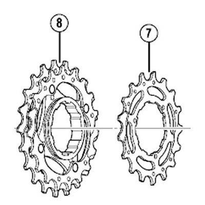 Shimano Sprocket 17T for CS-M980
