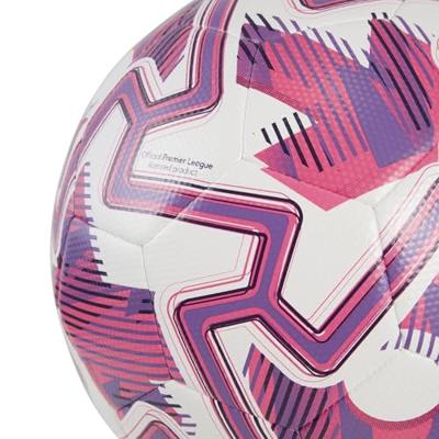 PUMA Orbita Cup Premier League Brilliance Voetbal Wit Roze Paars