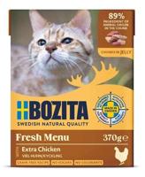 BOZITA Kip in gelei - Natvoer voor katten - 370 g - thumbnail
