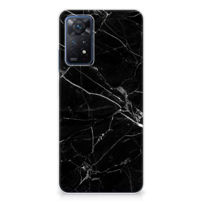 Xiaomi Redmi Note 11 Pro 5G | TPU | Siliconen hoesje | Marmer Zwart - Origineel Cadeau Vader